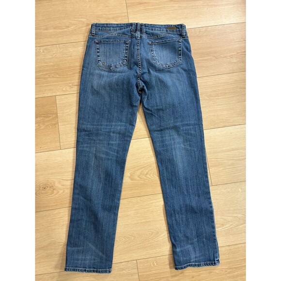 KUT from the Kloth Catherine Boyfriend Jeans Womens Size 10 Patched Distressed - Picture 5 of 8